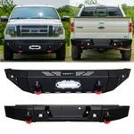 Vijay 2009-2014 Ford F150 Steel Front/rear Bumpers W/winch Plate&lights. Fixed Price $649.99.