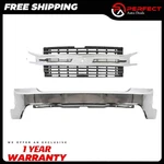 Front Bumper Chrome & Grille Assembly Kit For 2019-2022 Chevrolet Silverado 1500. Fixed Price $665.80.