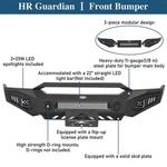 Hooke Road Front Bumper 1998-2011 Ford Ranger W/skid Plate & 2X Led Lights. Fixed Price $459.61.