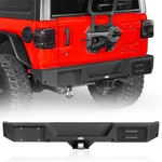 Offroad Rear Back Bumper W/ License Plate Plane For 2018-2025 Jeep Wrangler Jl. Fixed Price $299.59.
