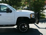 Fab Fours Black Steel Front Ranch Bumper Fits CHEVY/2500-3500 Hd CH08-S2060-1. Fixed Price $1729.99.