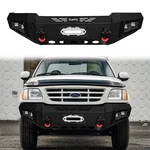 Vijay 1997-2003 Ford F150 Steel Front Bumper With Winch Plate&led Lights. Fixed Price $649.99.