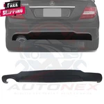 New Rear Bumper Lower Valance Textured Black For 2012-2015 Mercedes Benz C250. Fixed Price $94.47.