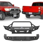 Offroad Steel Front Winch Bumper / Rear Back Fit 2005-2011 Toyota Tacoma. Fixed Price $399.99.