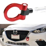 Red Track Racing Style Aluminum Tow Hook Ring For 14+ Mazda 3 6 CX5 MX5 Miata. Fixed Price $24.09.