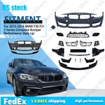 2012-2018 Bmw F30 F31 Series Front Bumper W/ Pdc Performance Style Lip. Fixed Price $358.93.