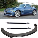 For Chrysler Crossfire SRT6 Carbon Fiber Look Front Bumper Lip Splitter Spoiler. Fixed Price $199.99.