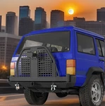 Hooke Road Swing Out Tire Carrier Rear Bumper Fit For Jeep Cherokee Xj 1984-2001. Fixed Price $599.99.