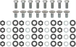 Oer NB6272 Bumper Bolts Stainless Steel Chrome Chevy Set Of 16. Fixed Price $86.99.