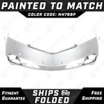 New Painted *NH788P White* Front Bumper Cover Fascia For 2012 2013 2014 Acura Tl. Fixed Price $510.99.