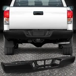 For 07-13 Toyota Tundra Primed Black Steel Rear Bumper Face Bar W/o Sensor Holes. Fixed Price $134.20.