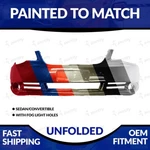 New Painted 2007-2010 Chrysler Sebring Unfolded Front Bumper W/ Fog Lamp Holes. Fixed Price $215.99.
