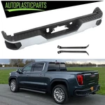 Chrome Rear Bumper Assembly Steel For Gmc Sierra Chevy Silverado 1500 2019-2023. Fixed Price $273.67.