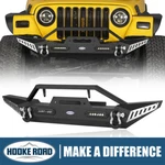 Hooke Road Front Bumper W/ Winch Plate & Light Fit 1997-2006 Jeep Wrangler Yj Tj. Fixed Price $219.99.