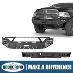 Hooke Road Steel Front Rear Bumper Bar W/winch Plate Dodge Ram 1500 2013-2018. Fixed Price $399.59.