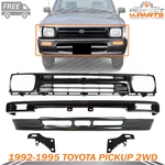 New Front Grille Bumper +valance Bracket Kit For 1992-1995 Toyota Pickup 2WD. Fixed Price $361.00.