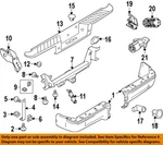 Ford Oem 09-14 F-150 Rear Bumper Components-mount Bracket 9L3Z17787A. Fixed Price $52.01.