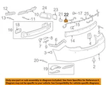 Gm Oem Rear Bumper-parking Aid Reverse Sensor Retainer Left 25795035. Fixed Price $66.35.