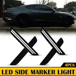 Auxito 10-14 Mustang Ford Led Front Rear Bumper Marker Side Light White 4PCS. Fixed Price $37.04.