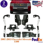 Front Bumper Mounting Brackets Set For 2007-2013 Chevrolet Silverado 1500. Fixed Price $230.05.