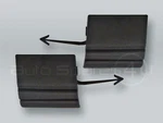 Front Bumper Tow Hook Covers Caps Pair Fits 2002-2006 Vw Touareg. Fixed Price $42.90.