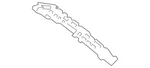 Genuine Honda Side Retainer 71593-T5A-J50. Fixed Price $15.24.