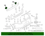 New Genuine Nissan Stay-rear Bumper,rh 852101EA2A / 85210-1EA2A Oem. Fixed Price $239.01.