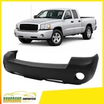Black Front Bumper Cover For Dodge Dakota 2005 2006 2007 With Fog Light Hole. Fixed Price $109.50.
