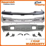Front Bumper Kit Chrome Steel Set Of 9 For 2003-2006 Chevrolet Silverado 1500. Fixed Price $534.99.