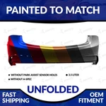 New Painted To Match Rear Bumper For 2018-2020 Acura Tlx 3.5L Models. Fixed Price $409.99.