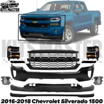 Front Bumper Paintable & Headlights Kit For 2016-2018 Chevrolet Silverado 1500. Fixed Price $949.80.