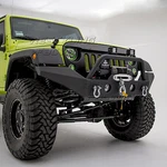 Rock Crawler Full Width Front Bumper+fog Light Hole For 07-18 Jeep Jk Wrangler. Fixed Price $519.84.