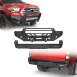 Steel Full Width Front Rear Bumper W/winch Plate For 2016-2023 Toyota Tacoma. Fixed Price $449.85.