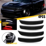 For 2015-2022 Dodge Charger Led Bumper Side Marker Lights Smoked Len Front Rear. Fixed Price $30.99.