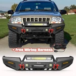 Aaiwa For 1999-2004 Jeep Grand Cherokee Wj Steel Front Bumper W/winch Plate+wire. Fixed Price $386.98.