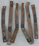 Ford Galaxie 500 Xl Ltd Front Bumper Impact Mounting Brackets 1959 Oem. Fixed Price $250.00.