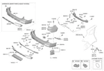Genuine Kia Cover Molding 86699-P1000. Fixed Price $251.94.