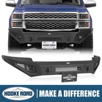 Hooke Road Front Bumper Steel W/ Led Light Fit 2014-2015 Chevy Silverado 1500. Fixed Price $459.74.