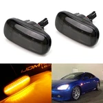 Smoked Amber Full Led Side Marker Lamps For Jdm Honda/acura Rsx Integra Civic. Fixed Price $25.64.
