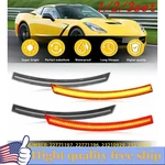 4/8X For 14-19 Chevy C7 Corvette Fullled Set Clear Turn Signal Side Marker Light. Fixed Price $70.67.