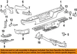 Gm Oem 15-22 Canyon,colorado Rear Bumper Components-corner Pad 22900984. Fixed Price $91.78.