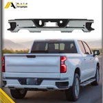Chrome Rear Bumper Assembly For Chevy Silverado 1500 2019-2023 With Park Assist. Fixed Price $234.42.