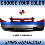 New Choose Your Color Front Bumper For 2006-2008 Honda Civic 4-DOOR Sedan 1.8L. Fixed Price $395.88.