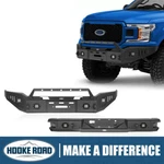 Hooke Road Black Steel Front & Rear Bumpers Combo Ford F-150 2018 2019 2020. Fixed Price $909.00.