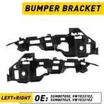 Front Left+right Bumper Mounting Fit Bracket For 2015-2017 Volkswagen Golf Gti. Fixed Price $15.39.