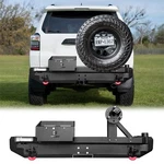 Vijay Steel Rear Bumper With Tire Carrier & D-ring For 2015-2024 Toyota 4RUNNER. Fixed Price $639.00.