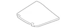 Genuine Nissan Lid 65275-1EA0A. Fixed Price $36.96.