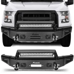 Steel Front Bumper W/d-ring Led Light 2015-2017 Ford F-150 2.7L 3.5L 5.0L. Fixed Price $566.99.