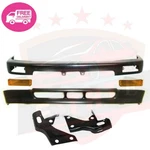 New Toyota Pickup For 1989-1998 Bumper Bar Valance Bracket Turn Light Black 2WD. Fixed Price $301.66.