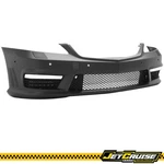 Fits 07-13 Mercedes W221 Front Bumper Conversion Facial Cover With Amg Style Pdc. Fixed Price $529.99.